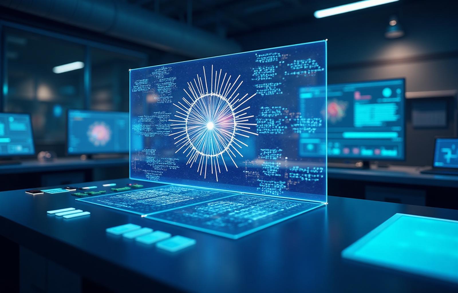 Illustration of AI workflow exploration